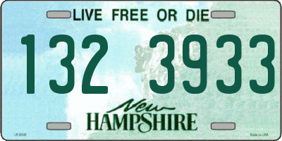 NH license plate 1323933