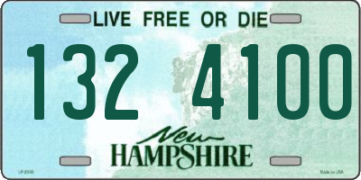 NH license plate 1324100