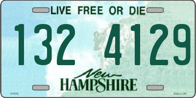NH license plate 1324129