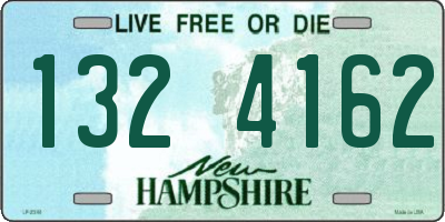 NH license plate 1324162