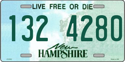 NH license plate 1324280