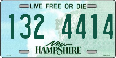 NH license plate 1324414
