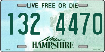 NH license plate 1324470