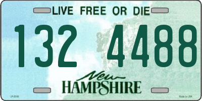 NH license plate 1324488