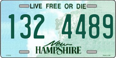 NH license plate 1324489