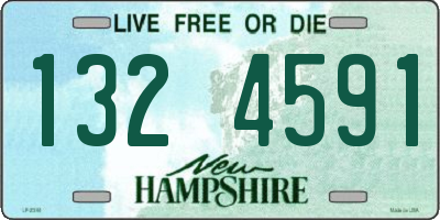NH license plate 1324591