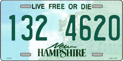NH license plate 1324620