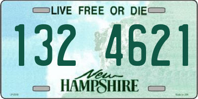 NH license plate 1324621