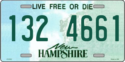 NH license plate 1324661