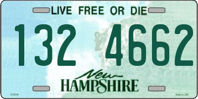 NH license plate 1324662