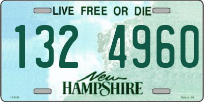 NH license plate 1324960