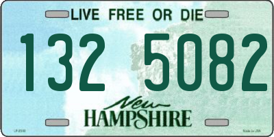 NH license plate 1325082