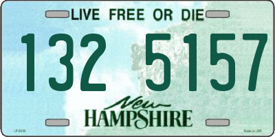 NH license plate 1325157