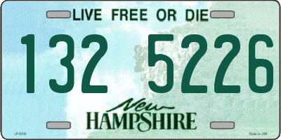 NH license plate 1325226