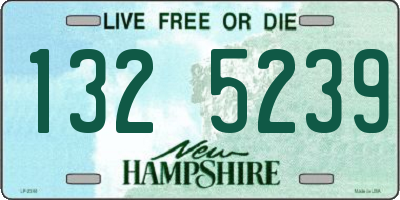 NH license plate 1325239