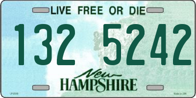NH license plate 1325242