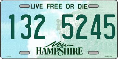 NH license plate 1325245