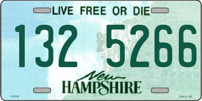 NH license plate 1325266