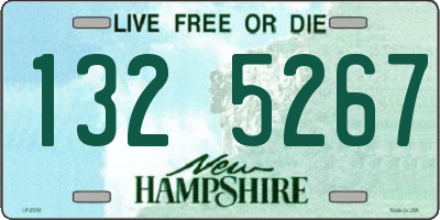NH license plate 1325267