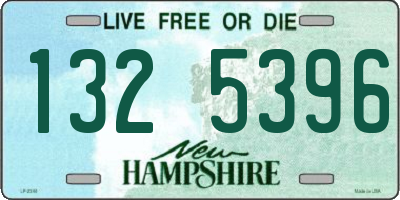 NH license plate 1325396