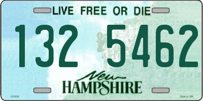NH license plate 1325462