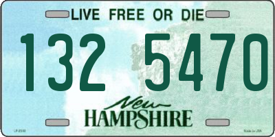 NH license plate 1325470