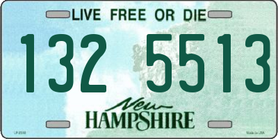 NH license plate 1325513