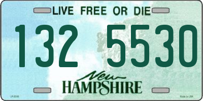 NH license plate 1325530