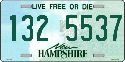 NH license plate 1325537