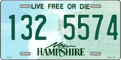 NH license plate 1325574