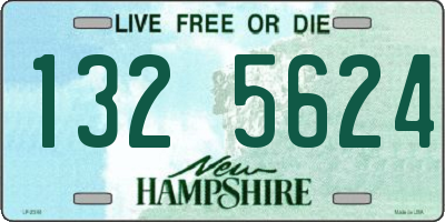 NH license plate 1325624