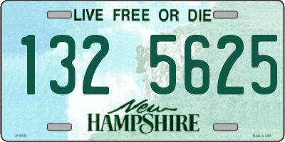 NH license plate 1325625