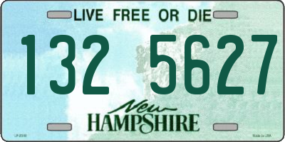NH license plate 1325627