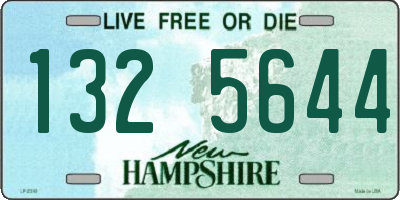 NH license plate 1325644