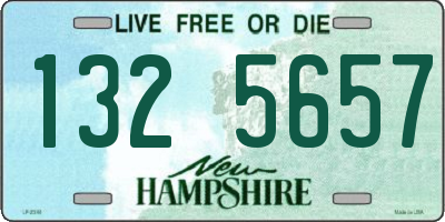 NH license plate 1325657