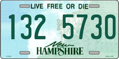 NH license plate 1325730