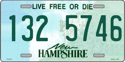 NH license plate 1325746