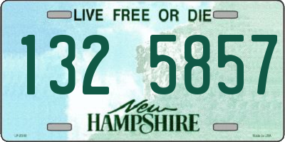 NH license plate 1325857