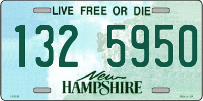 NH license plate 1325950