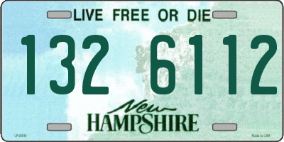 NH license plate 1326112