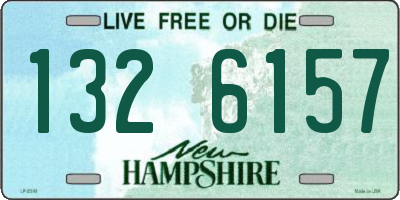 NH license plate 1326157
