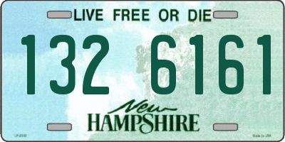 NH license plate 1326161