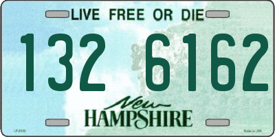 NH license plate 1326162