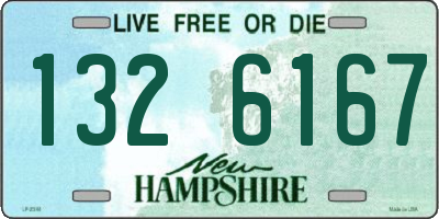 NH license plate 1326167