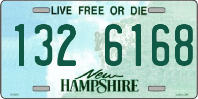 NH license plate 1326168