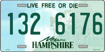 NH license plate 1326176