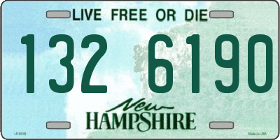 NH license plate 1326190