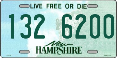 NH license plate 1326200