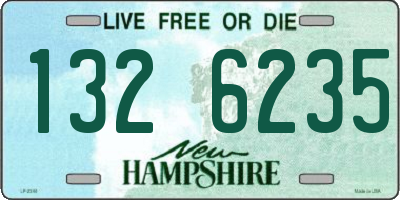 NH license plate 1326235