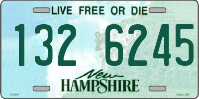 NH license plate 1326245